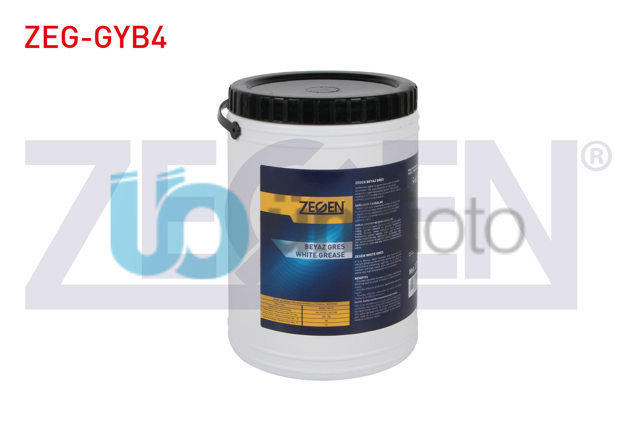 GRES YAGI BEYAZ 3,75 KG