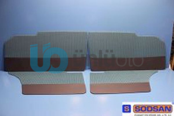 Ünlüoto Yedek Parça | Kapı Döşemesi Takım Mavi Çizgili - Tofaş