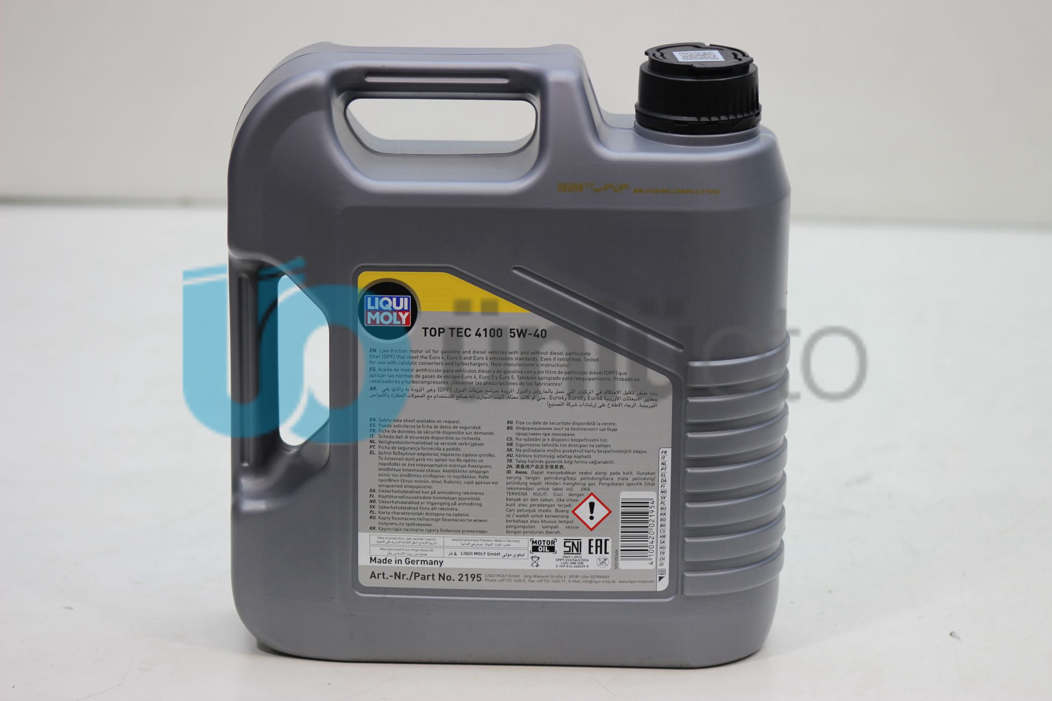 LIQUIMOLY TOP TEC 4100 5W40 MOTOR YAĞI