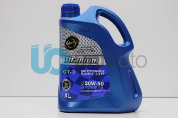 Lubrico Titanium GT-3 20w-50 4 Litre Motor Yağı