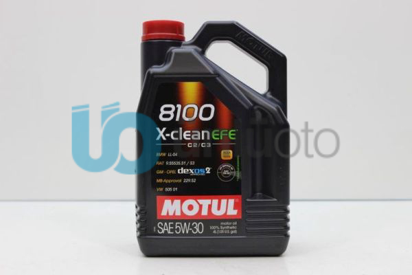 Motul Motor Yağı 5w-30 8100 C-Clean Efe 4 Litre  C2/C3