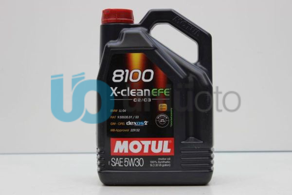 Motul Motor Yağı 5w-30 8100 C-Clean Efe 5 Litre  C2/C3