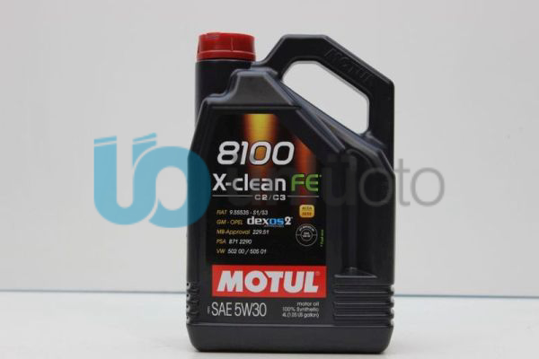 Motul Motor Yağı 5w-30 8100 C-Clean Fe 4 Litre