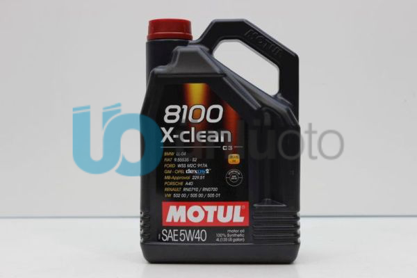 Motul Motor Yağı 5w-40 8100 X-Clean 4 Litre