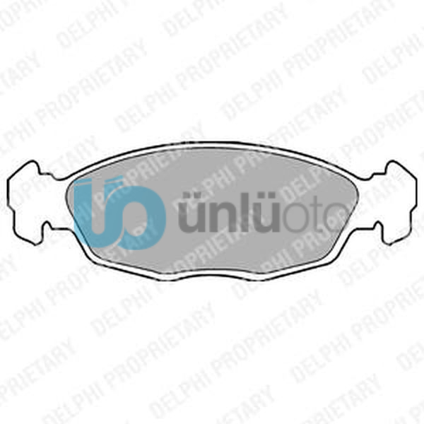 ÖN BALATA ASTRA F-CORSA A B -VECTRA A-TIGRA- 94-00 COMBO 1.4-1.6i-1.7 D 92-00 GD