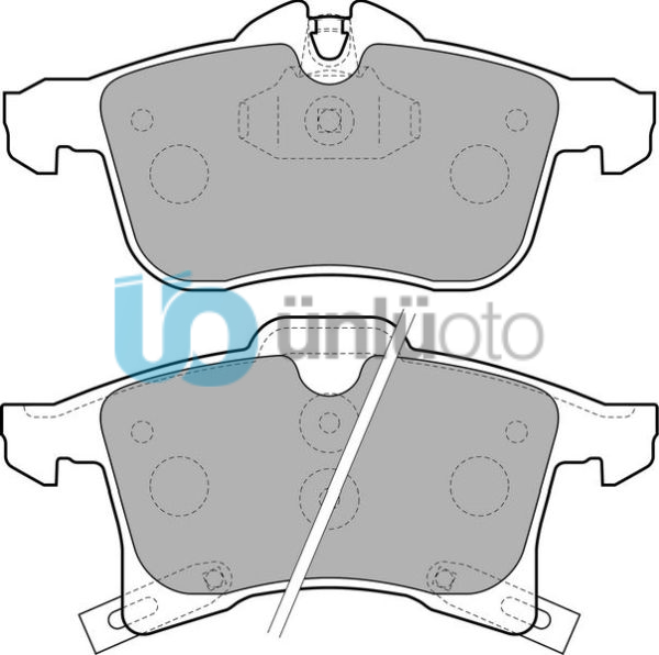 ÖN BALATA ASTRA H 04 MERIVA 03 ZAFIRA 05 CORSA C D 03 COMBO 04