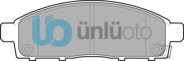 ÖN BALATA L200 PİCK-UP 2.5DI-D KBT-KAT 05-10 L200 2.5DI-D 07-10