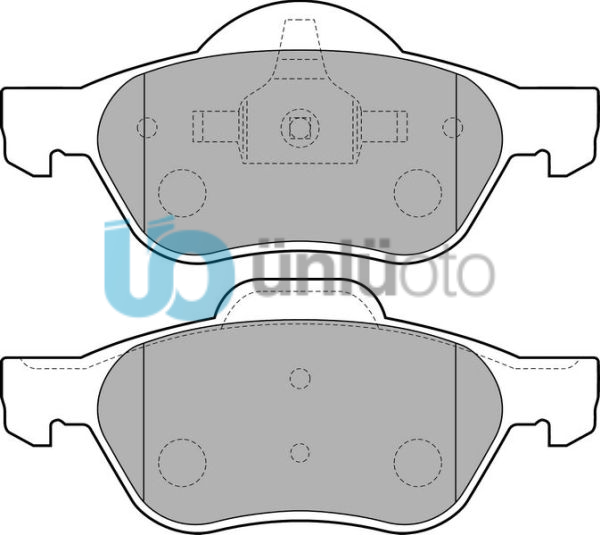 ÖN FREN BALATASI RENAULT LAGUNA II 01 05 LAGUNA III 07 15 MEGANE II 02