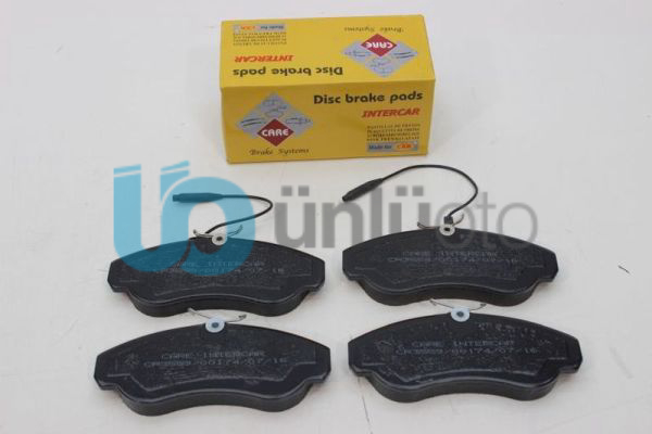 Ön Fren Balata Takımı - Fiat Ducato Peugeot Boxer Citröen Jumper 1994-2002 Uzun Şase