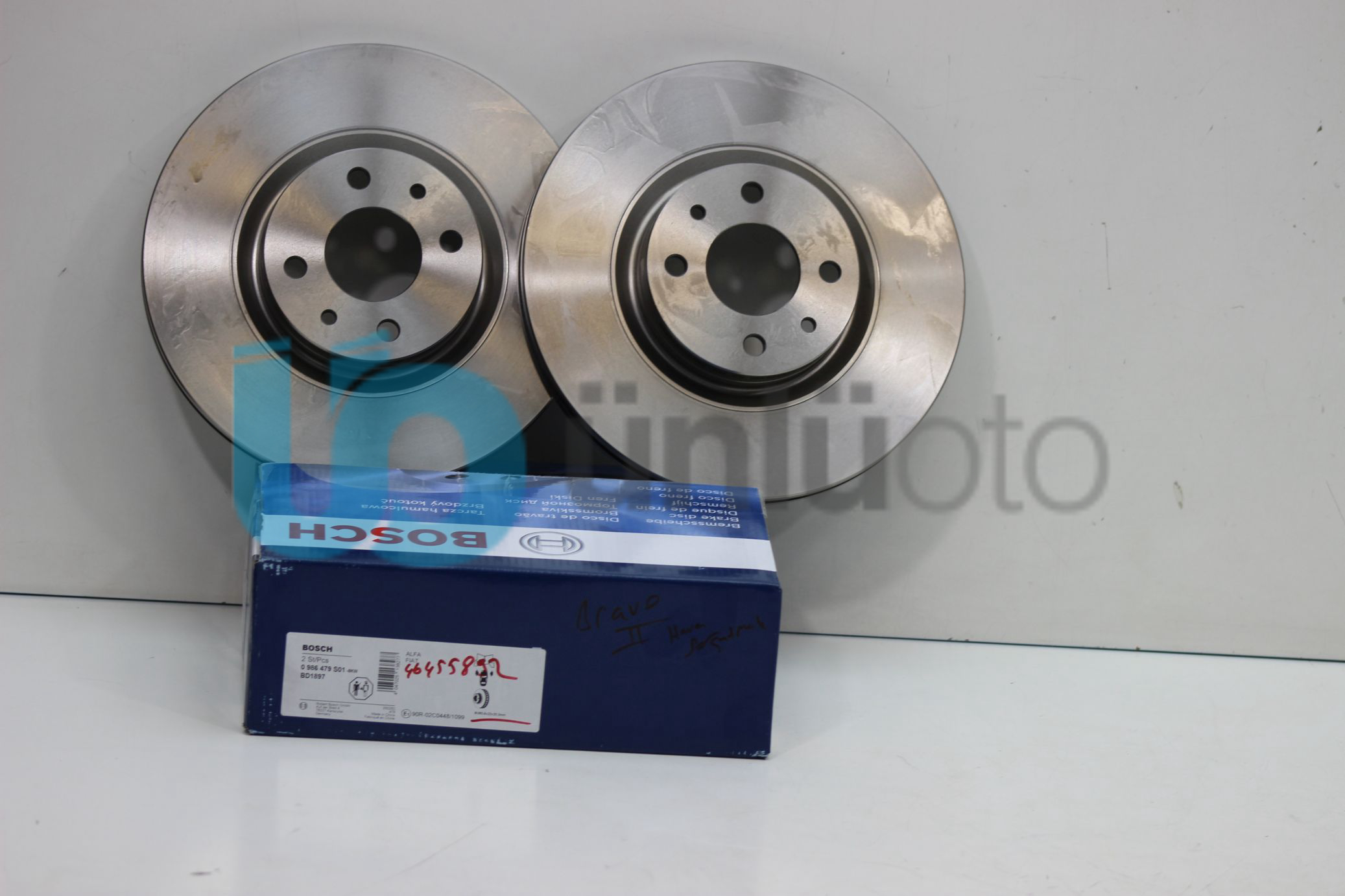 Ön Fren Diski 1.3 1.4 1.6 2.0 - Fiat Bravo Marea Linea İdea Stilo Strada Doblo Lancia Musa Delta