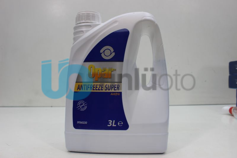 Opar Süper Antifriz Mavi 3 Litre Orijinal Antifiriz