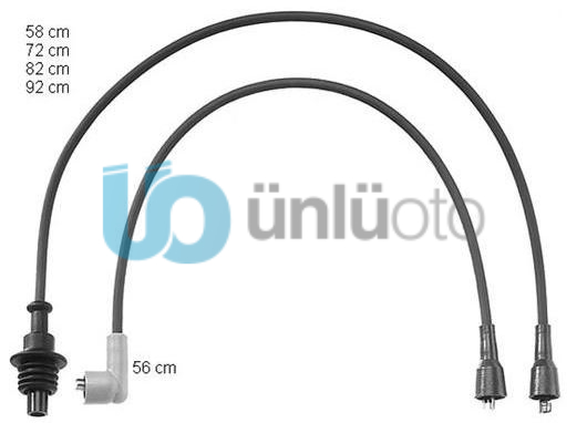PEUGEOT 205 1.6 405 1.4 BUJİ KABLOSU
