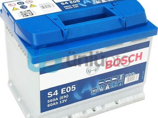 S4 60 Ah Amper EFB Bosch Akü Sulu Start-Stop (Dur-Kalk)