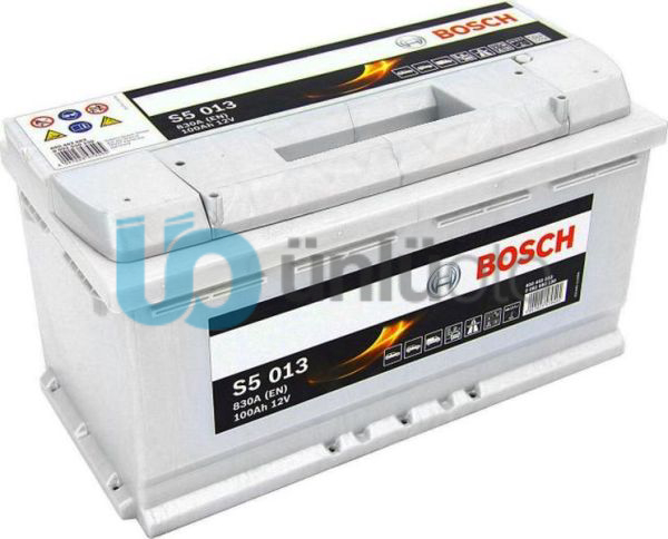 S5 100 Ah Amper Silver Plus Bosch Akü Susuz
