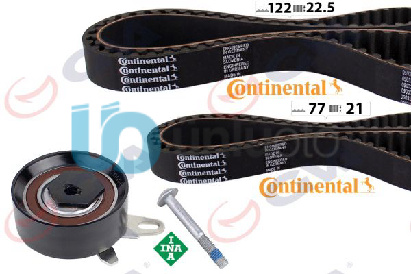 TRİGER SETİ 122x26.5-077x210 TRANSPORTER T4 2.4D 90-03 AJA K065323XS 2 KAYIŞ 1 G
