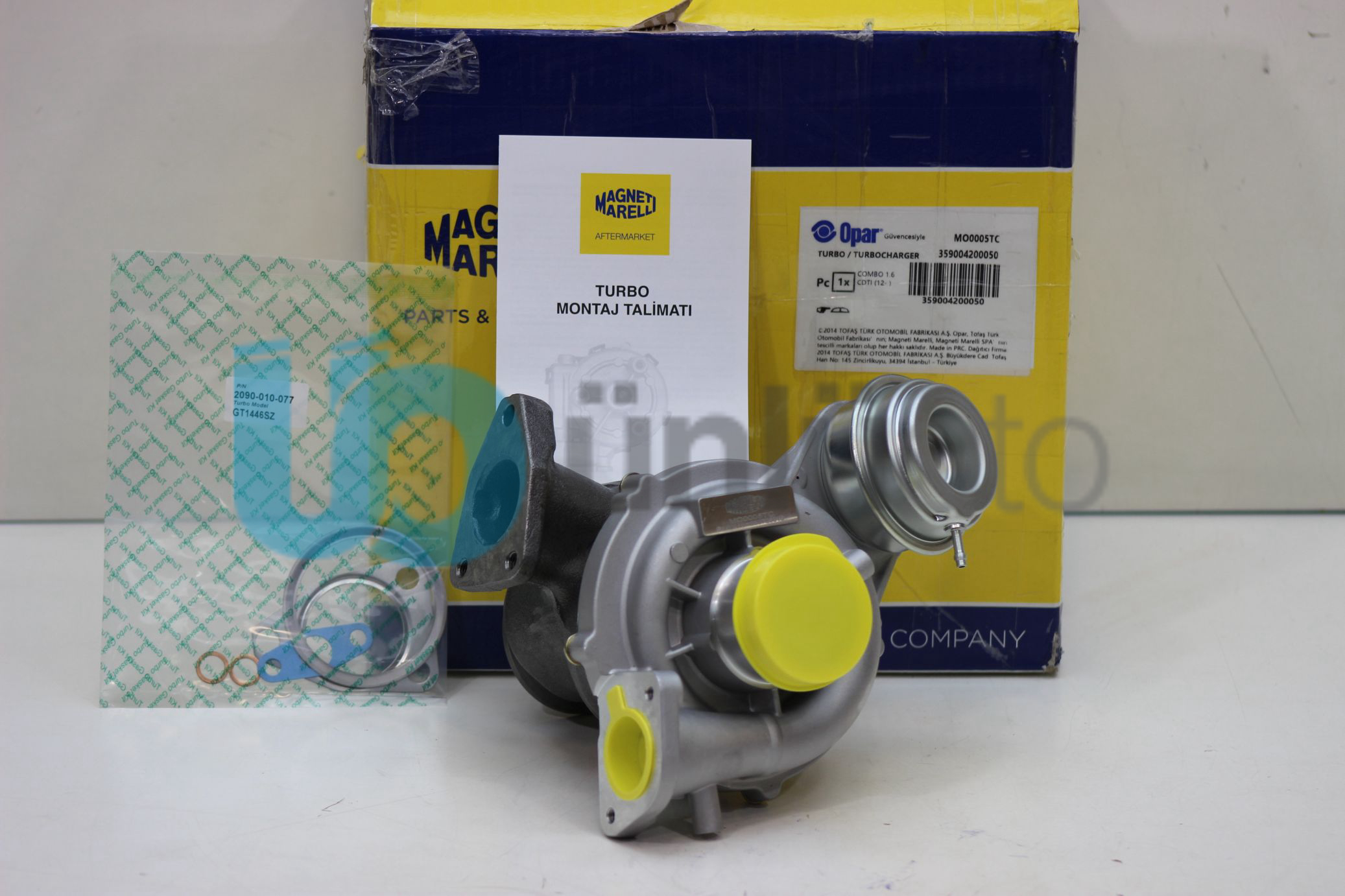 Turbo 1.6 Dizel - Fiat 500L Linea Bravo Doblo Alfa Romeo Giulietta