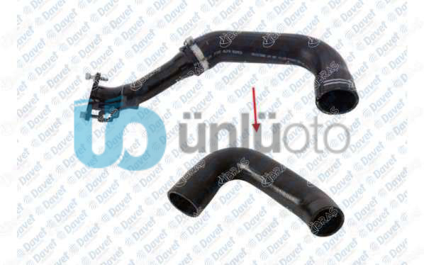 TURBO HORTUMU METAL BORU HARIC FIAT BRAVO II 1.6 MULTIJET   ####