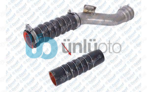 TURBO HORTUMU RENAULT CLIO III 1.5 DCI MODUS-GRAND MODUS 1.5 DCI METAL PARÇA HAR