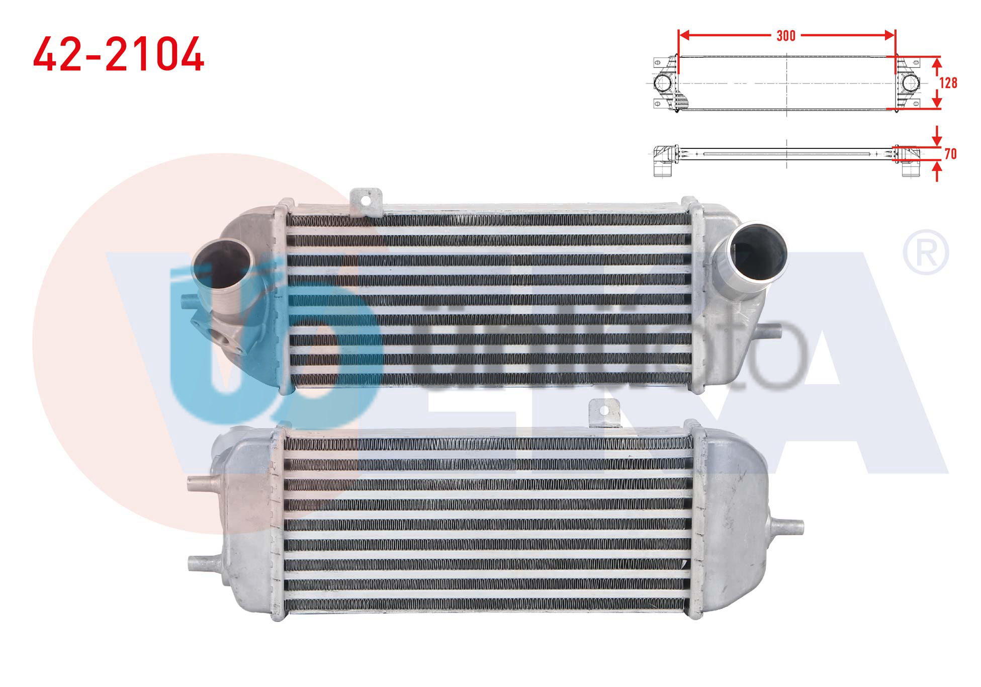 TURBO RADYATORU (INTERCOOLER) HYUNDAI I20 1.4 CRDI 2008-2012/ IX20 1.4 CRDI 2010