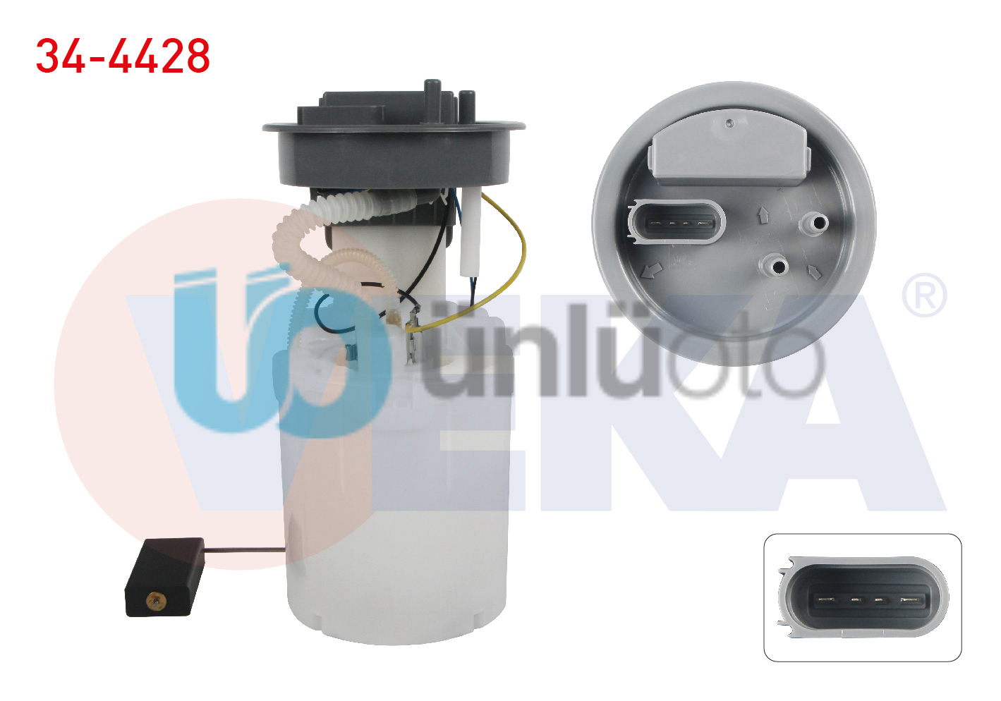 YAKIT DEPO SAMANDIRASI 0.5 BAR VOLKSWAGEN POLO (9N_) 1.4 TDI (AMF-BAY) 2001-2012
